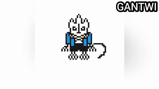 가스터블레스터샌즈 픽셀아트 gaster blaster sans pixel art смотреть онлайн