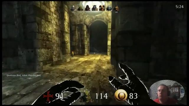 Wickland Очень похоже на Quake GamePlay смотреть онлайн