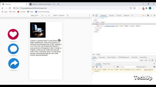 meta tag in html смотреть онлайн