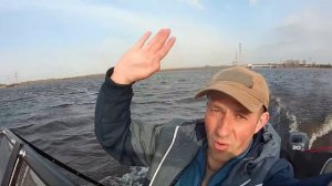 Обкатка мотора на лодке Триера 420