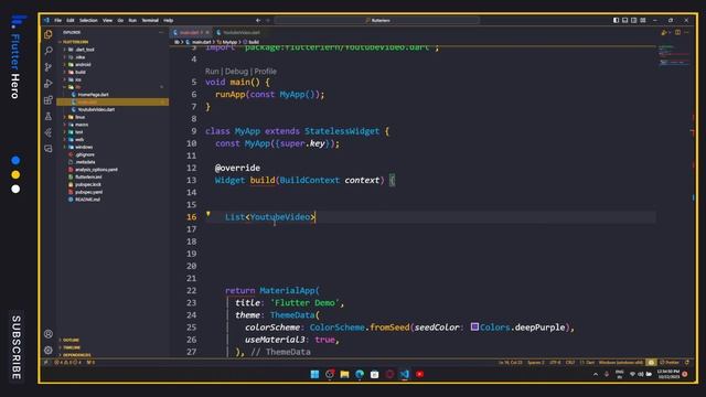 Working With Model in Flutter | Flutter Course #21 | #flutterhero смотреть онлайн