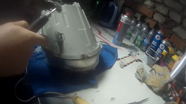 №2 пайка, ремонт пластика паяльником, небольшой урок. вторая часть. смотреть онлайн