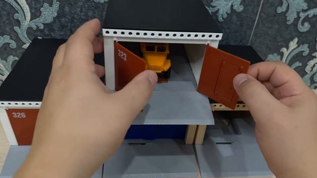 Машинки из гаража, новая серия, новая коллекция + бонус бетономешалка ! смотреть онлайн