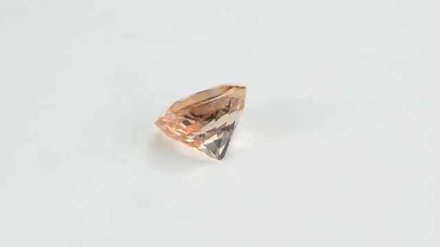 Натуральный Морганит 12.23 карата. Natural Morganite gemstone 12.23 Ct. смотреть онлайн