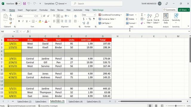 How to Delete Blank Rows in Excel | How to Remove Blank Rows in Excel - BASIC METHOD смотреть онлайн