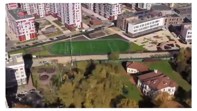 Футбольное поле с искусственным газоном DiaSport Profi M40. Москва, Николин парк.