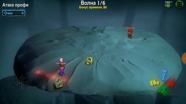Прохождение игры с братом:BombSquad #1 смотреть онлайн