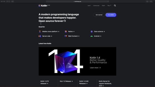 1 Kotlin Introduction смотреть онлайн
