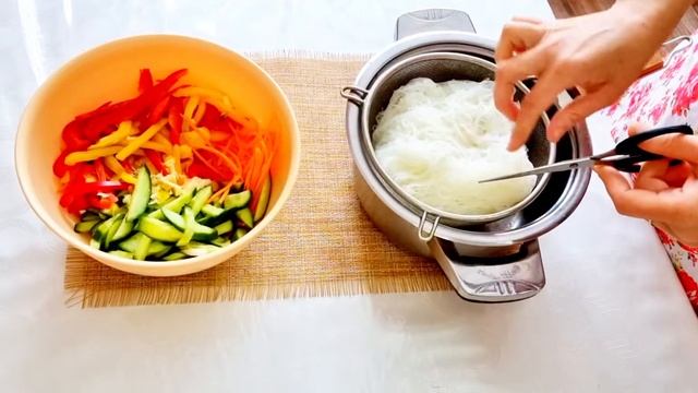 ФУНЧОЗА.ҚАЗАҚША РЕЦЕПТ.КОРЕЙСКИЙ САЛАТ.САЛАТЫ. смотреть онлайн