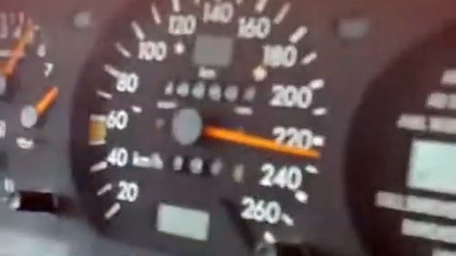 Mercedes E500 W124 РАЗГОН 0 260 !!