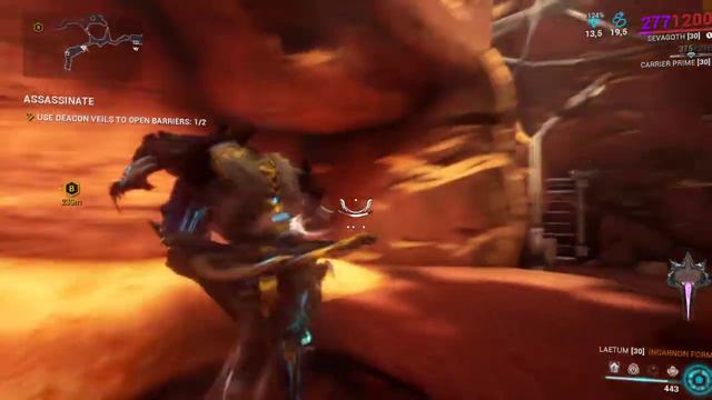 Warframe: Archon Amar Boss Solo Sevagoth смотреть онлайн