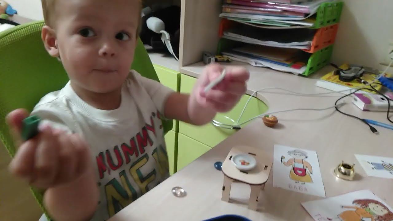 Логопед. Запуск речи в игре. 