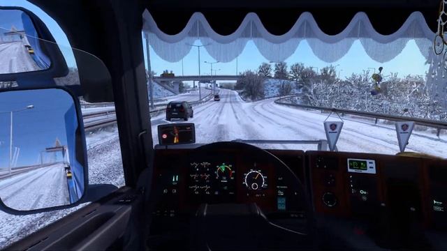 [TS-PC] ETS2 4K | HUNGARY MAP | SCANIA 144L 530 V8 (open pipe) | VISEGRÁD ?? - BUDAÖRS ?? | SNOW смотреть онлайн
