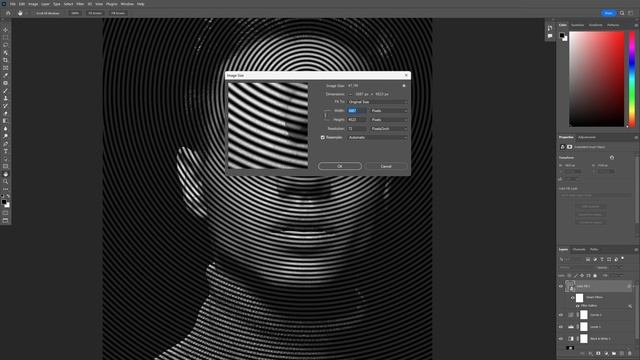 How to Create Spiral Halftone Effect in Photoshop смотреть онлайн