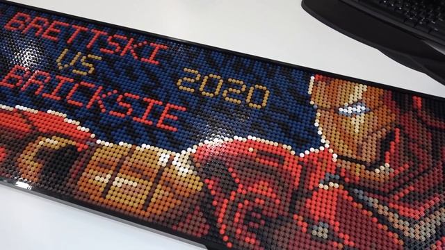 LEGO Ultimate Iron Man Art Won in 100k Bet! Unboxed & Hanging смотреть онлайн