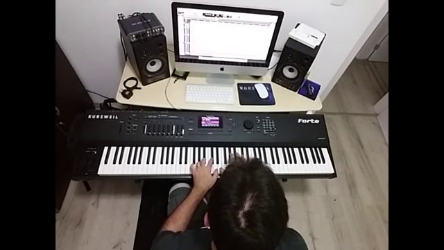 KURZWEIL FORTE - CELESTA - Tchaikovsky - Dance of Sugar Plum Fairy from Nutcracker смотреть онлайн