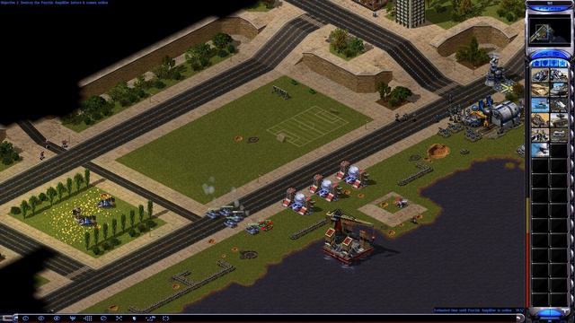 Red Alert 2-Allied Mission-Mission 4_Sergeant Major_ Destroy the Psychic Amplifier смотреть онлайн