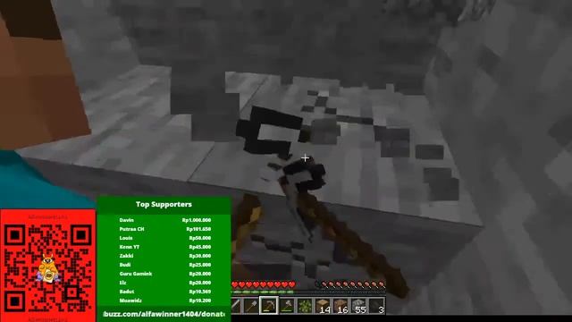 minecraft Live now Stream Indonesia mencoba SURVIVE 100 HARI di minecraft hardcore custom room #151 смотреть онлайн