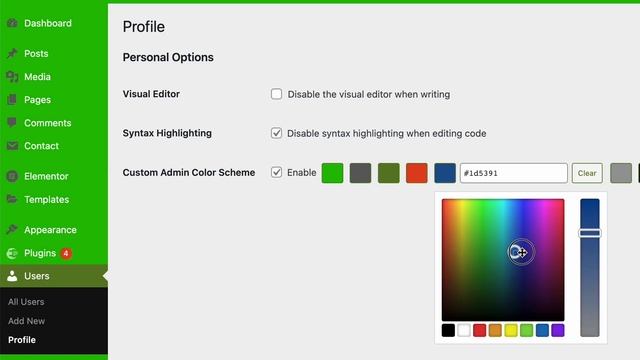 Acos Plugin - Custom Admin Color Scheme in your WordPress Dashboard смотреть онлайн