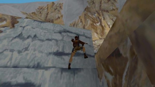 Self-Aware Lara Croft Plays Tomb Raider 2 - Level 11 - Tibetan Foothills