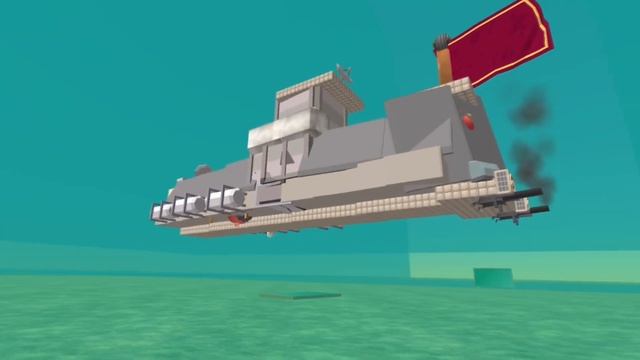 SUBMARINE BATTLE CHICKEN GUN! Подводные лодки Чикен Ган смотреть онлайн