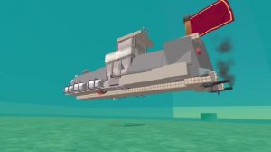 SUBMARINE BATTLE CHICKEN GUN! Подводные лодки Чикен Ган