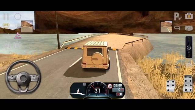 Driving School Sim 2020|Mercedes G-Wagon Drive & Top Speed Test |Lomash Gaming смотреть онлайн
