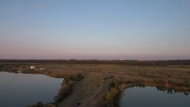 Xiaomi Mi Drone 4k-- рыбалка на котлованах смотреть онлайн