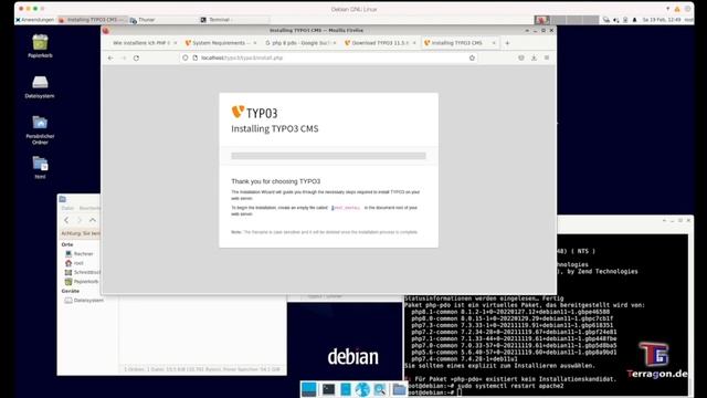 ARM64 Webserver mit Typo3 смотреть онлайн