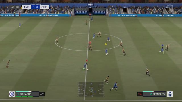 race to division1 with eden hazard incredible win 6-1 fifa 21 смотреть онлайн