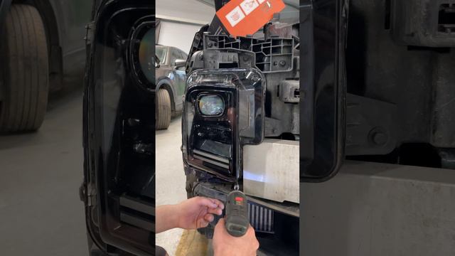 Установка светодиодных линз в фары на LiXiang L9 смотреть онлайн