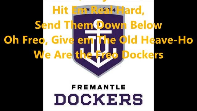 Fremantle Dockers theme song (Lyrics) AFL Sing-A-Long смотреть онлайн