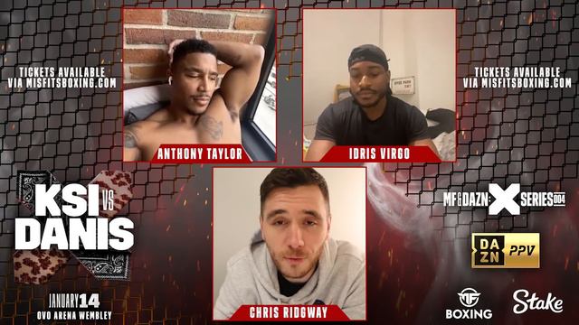 “I’m like Floyd Mayweather and Mike Tyson” - Anthony Taylor vs Idris Virgo FACE OFF | Misfits Boxin смотреть онлайн