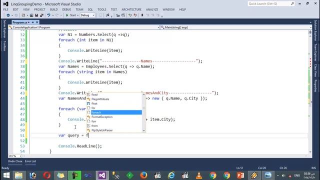 17 - LINQ Operator All , Select , Select Many смотреть онлайн