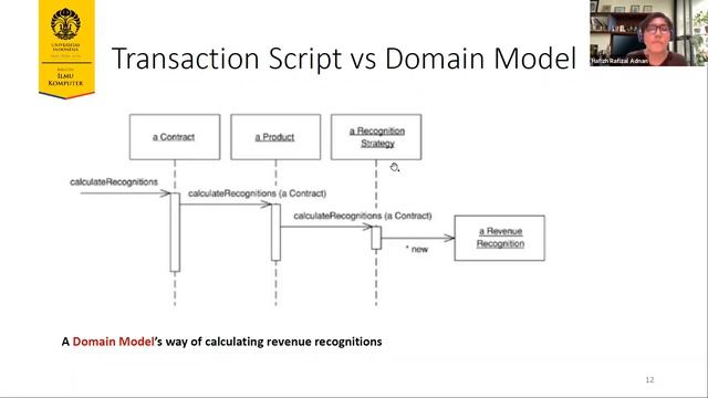 APAP Kelas B - Organizing Domain Logic смотреть онлайн