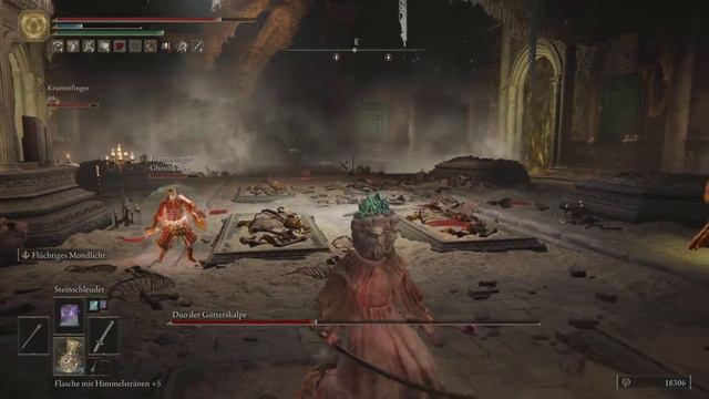 Elden Ring- Godskin Duo Boss Fight (4K 60 FPS) смотреть онлайн