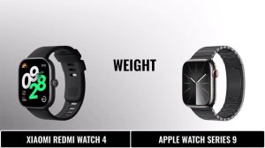 Xiaomi Redmi Watch 4 VS Apple Watch Series 9