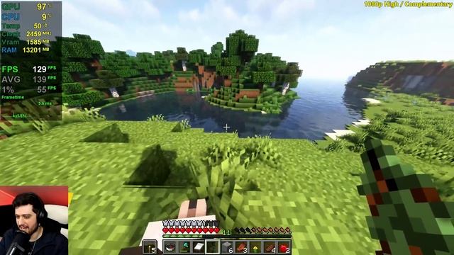 RX 6600 | Minecraft + Shaders - 1080p, 1440p, 4K смотреть онлайн