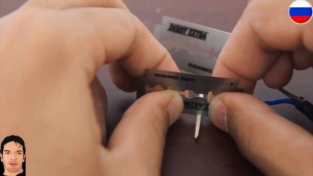 КАК СДЕЛАТЬ ВОДОНАГРЕВАТЕЛЬ ИЗ БРИТВЫ ? смотреть онлайн