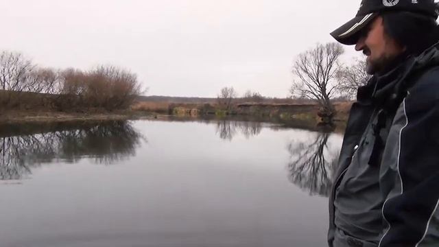 За ЩУКОЙ на Пьяну. Поиск хищника на малой реке в начале ноября. смотреть онлайн