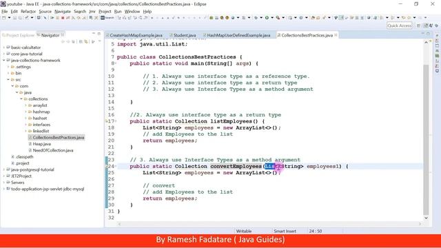 Java Collections Best Practices | Java Guides смотреть онлайн