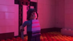 LEGO SANS FIGHT [MEGALOVANIA Undertale Stop Motion Fight Animation]