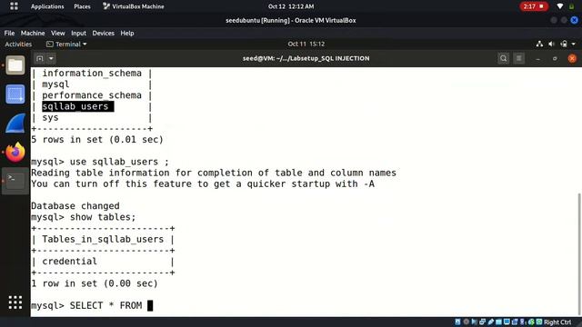 Seed lab SQL Injection смотреть онлайн