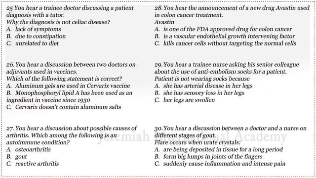 OET Listening Test 1, Kimmy Potts. смотреть онлайн