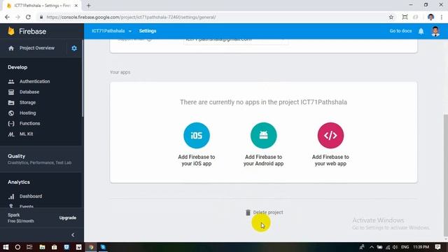 How To Delete Firebase Hosted Web Site | Web Project | Delete Host Web Site смотреть онлайн
