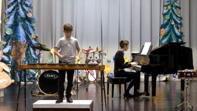 Ударные инструменты(ксилофон) Новоженов Василий(10 лет). МАУ ДО Боровская ДШИ "Фантазия" смотреть онлайн