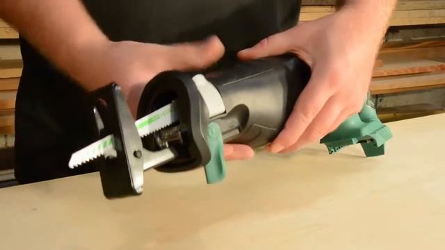 Hitachi 18V Lithium-Ion Reciprocating Saw - CR18DGLP4 смотреть онлайн