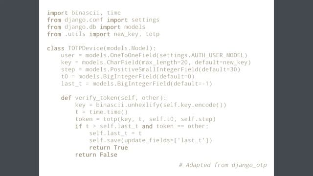 Integrating 2 factor authentication into your project смотреть онлайн