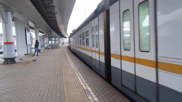 Электропоезд ЭД4М-0476 ЦППК станция Фили 20.11.2018 смотреть онлайн