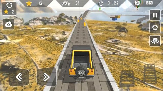 Offroad Jeep Driving Tricky Stunt Master Game - Jeep Games - Jeep Car Games смотреть онлайн